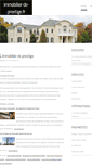 Mobile Screenshot of immobilier-de-prestige.fr